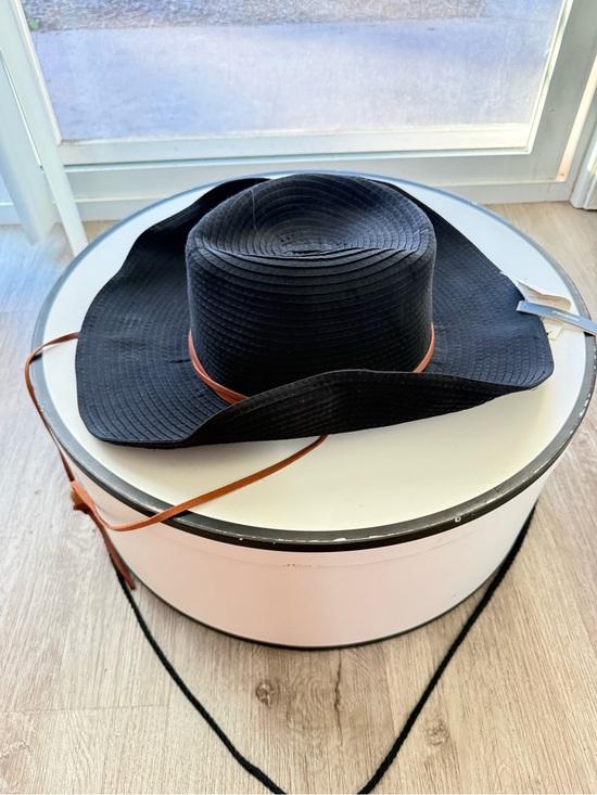 Accessories - san diego hat company sadie black packable cowboy western summer sun hat OSF NEW